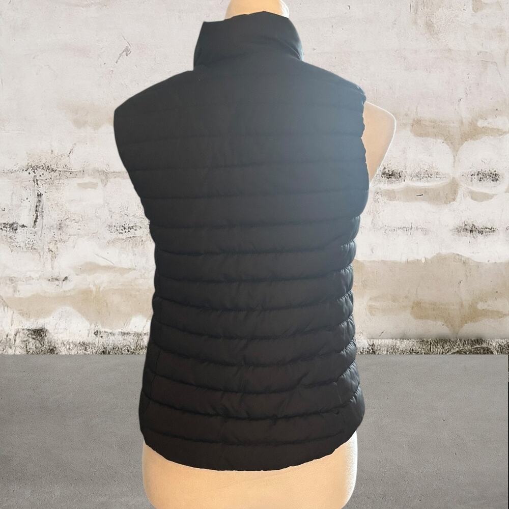 Old Navy Active Kids Black Puffer Vest Size XL (14/16) - Picture 4 of 6
